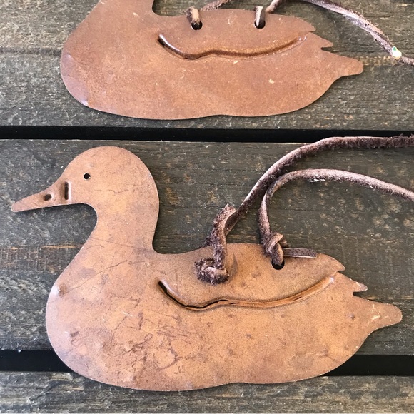 Brown Rustic Metal Ornaments Country Farmhouse Decor Bundle of 11 - Picture 10 of 14